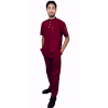 OT Uniform nursing dress medical scrub maroon