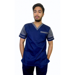 OT Uniform Blue Grey nursing dress medical scrub